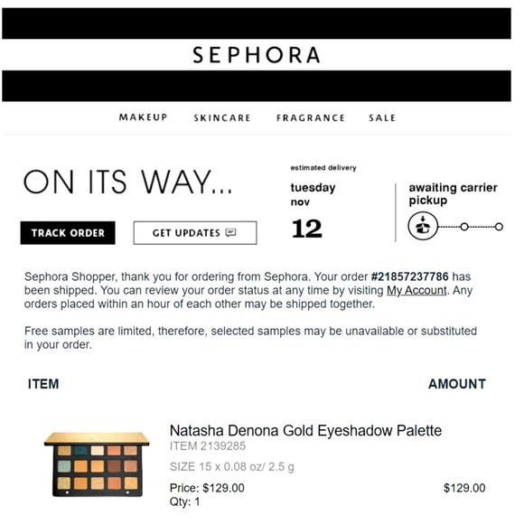 NATASHA DENONA: Gold Palette • Discontinued • Rare - Picture 11 of 11